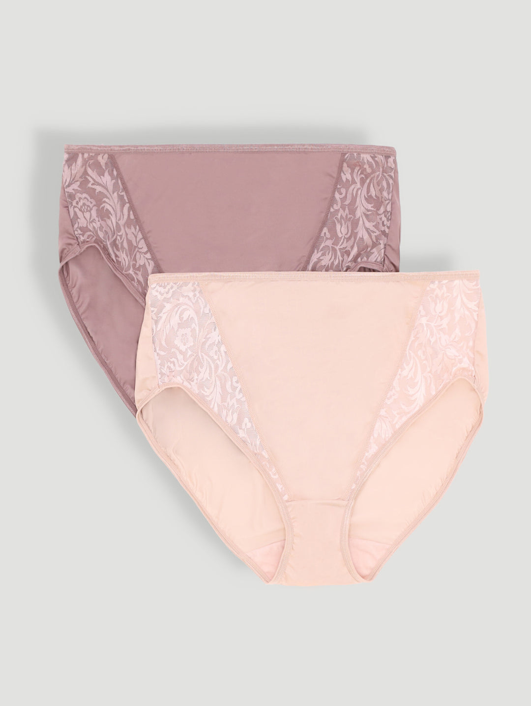 2 Pack Miracle High Leg Panty - Beige/Mocha