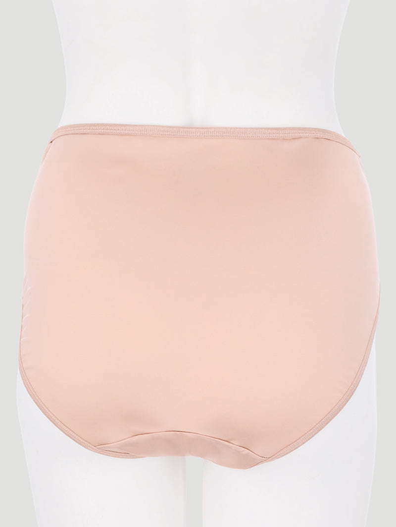 2 Pack Miracle High Leg Panty - Beige/Mocha