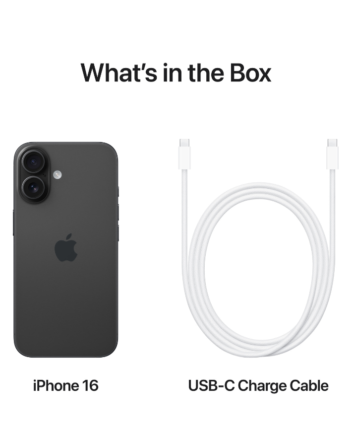iPhone 16 128GB Cellphone - Black