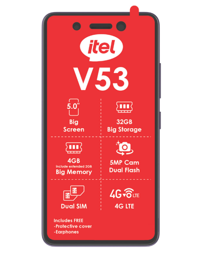 V53 32GB 4G Dual Sim Purple