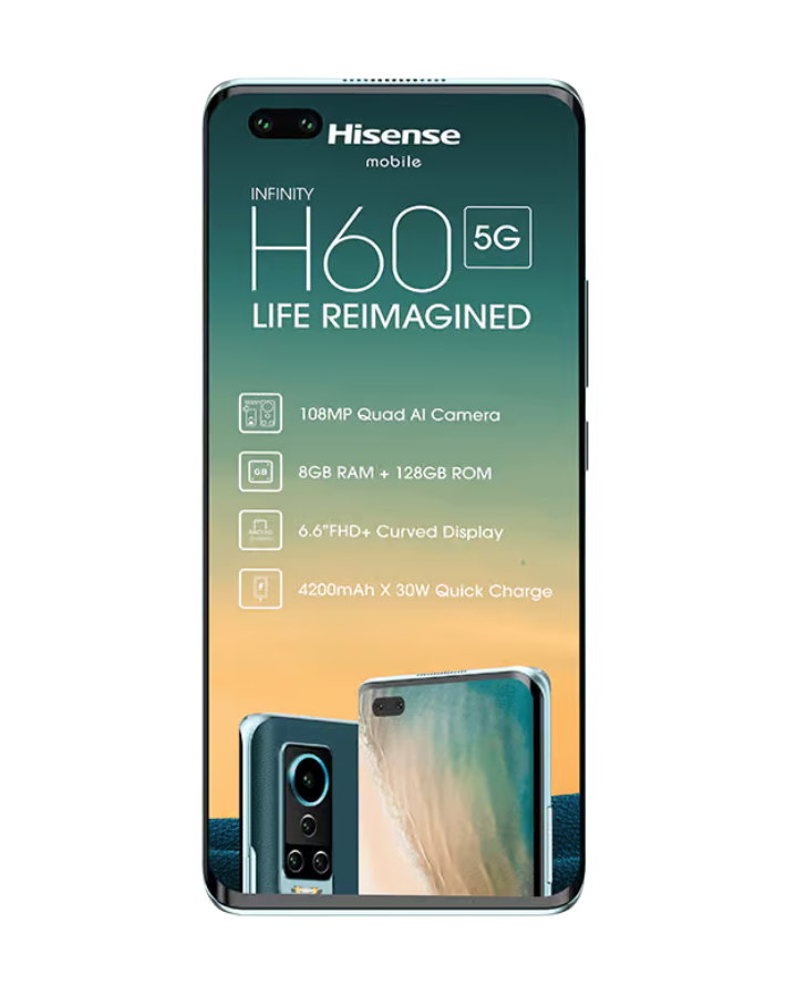 H60 128GB 5G Single Sim - Green