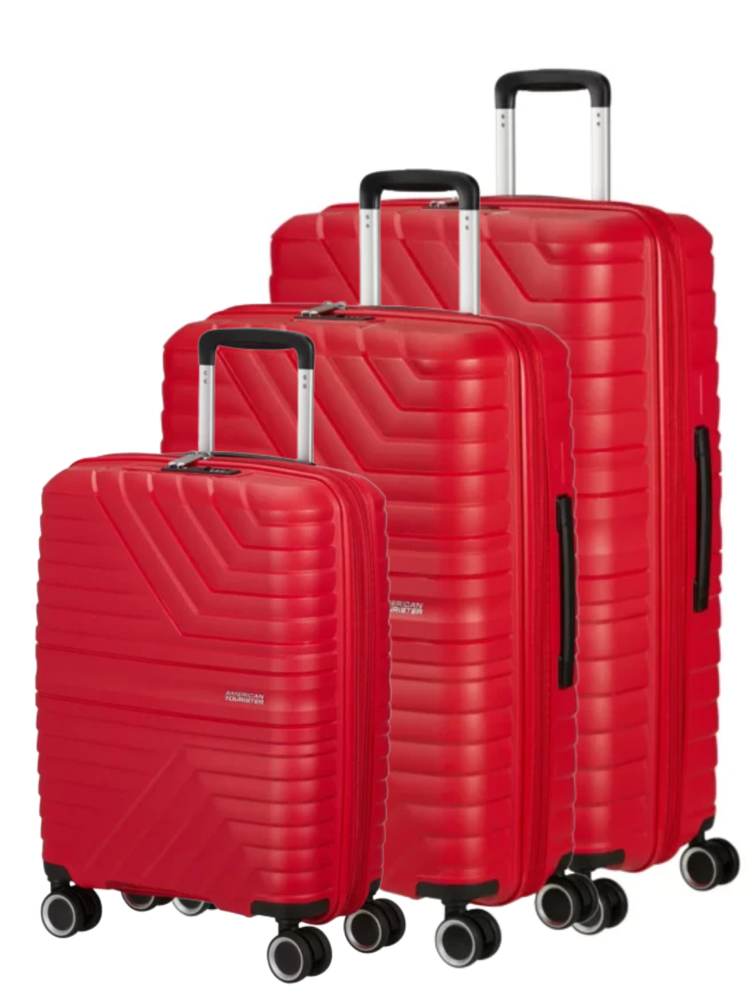 Flytwist Spinner TSA Expandable Suitcase - Red