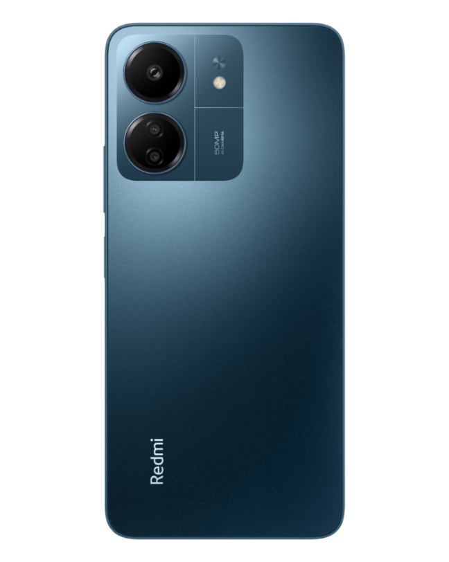 Redmi 13C 128GB Dual Sim Blue Cellphone back