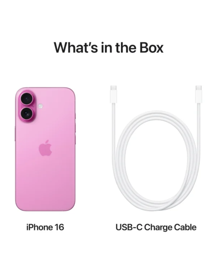 iPhone 16 128GB Cellphone - Pink