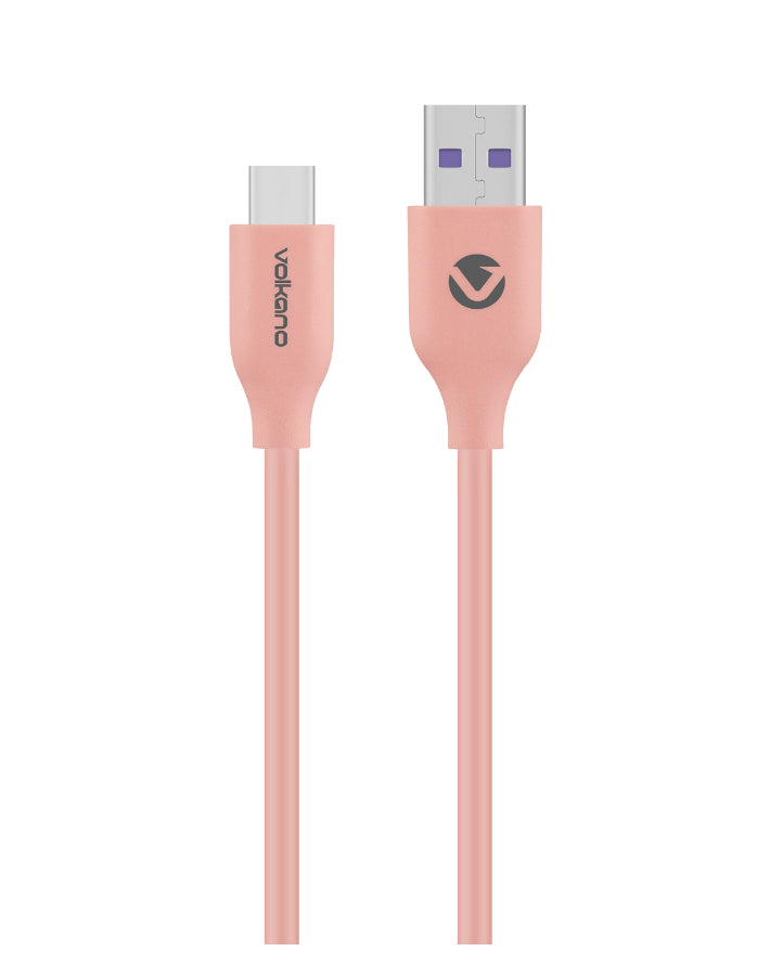Flexi Series USB to Type-C 1.5M 30W - Pink