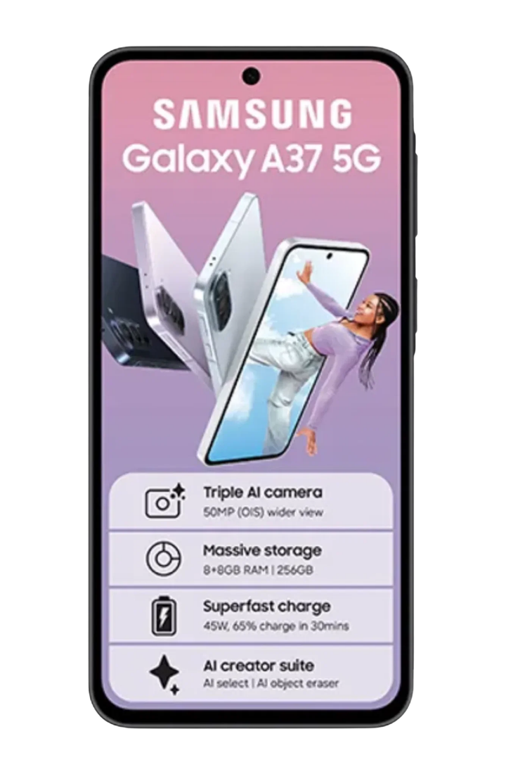 A37 256GB 5G Dual Sim Cellphone - Green