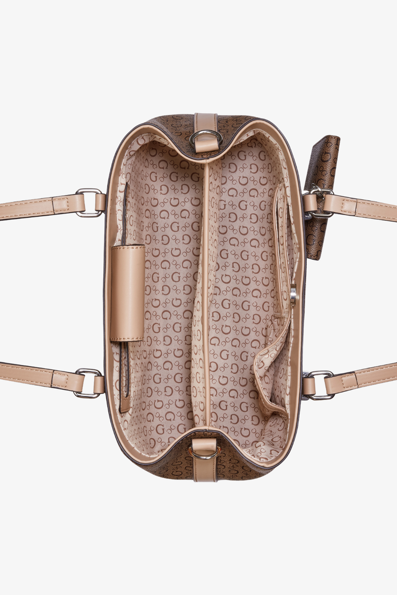 Jenai Dome Satchel - Dark Brown