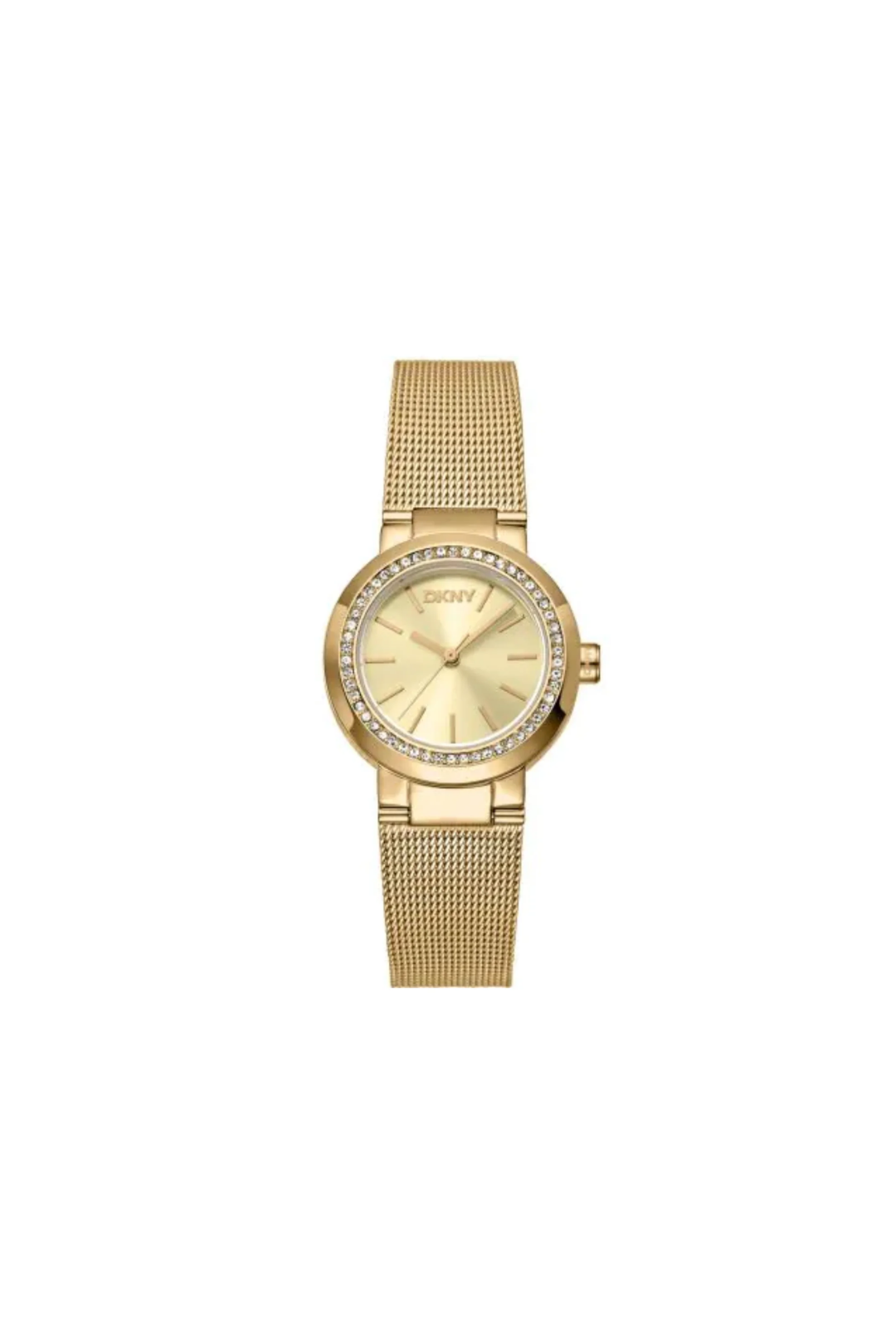Everyday Gold Case & Dial Mesh Watch