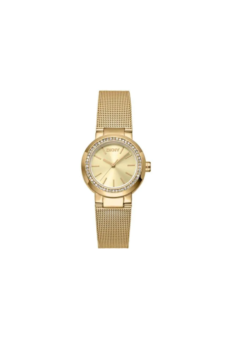 Everyday Gold Case & Dial Mesh Watch