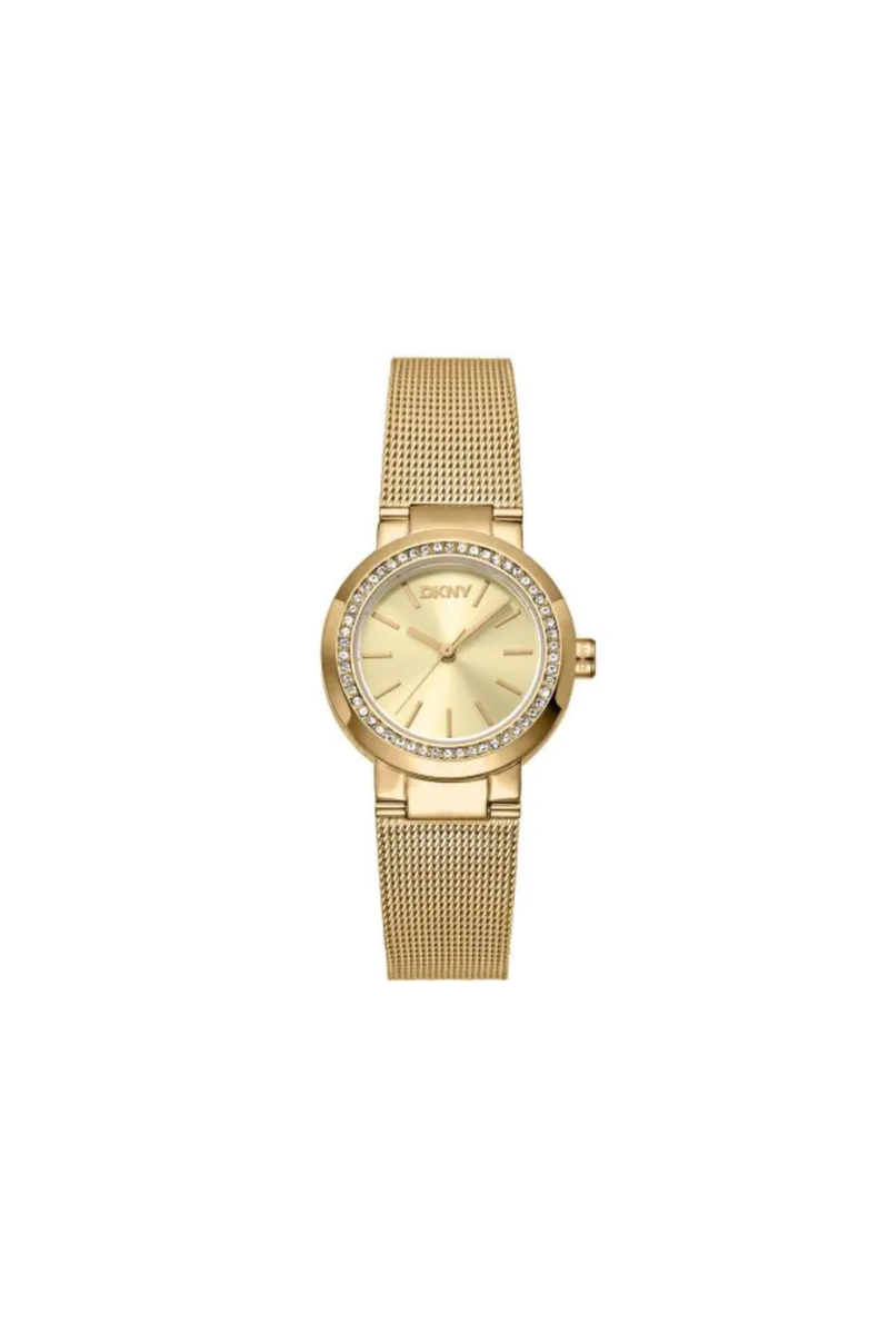Everyday Gold Case & Dial Mesh Watch