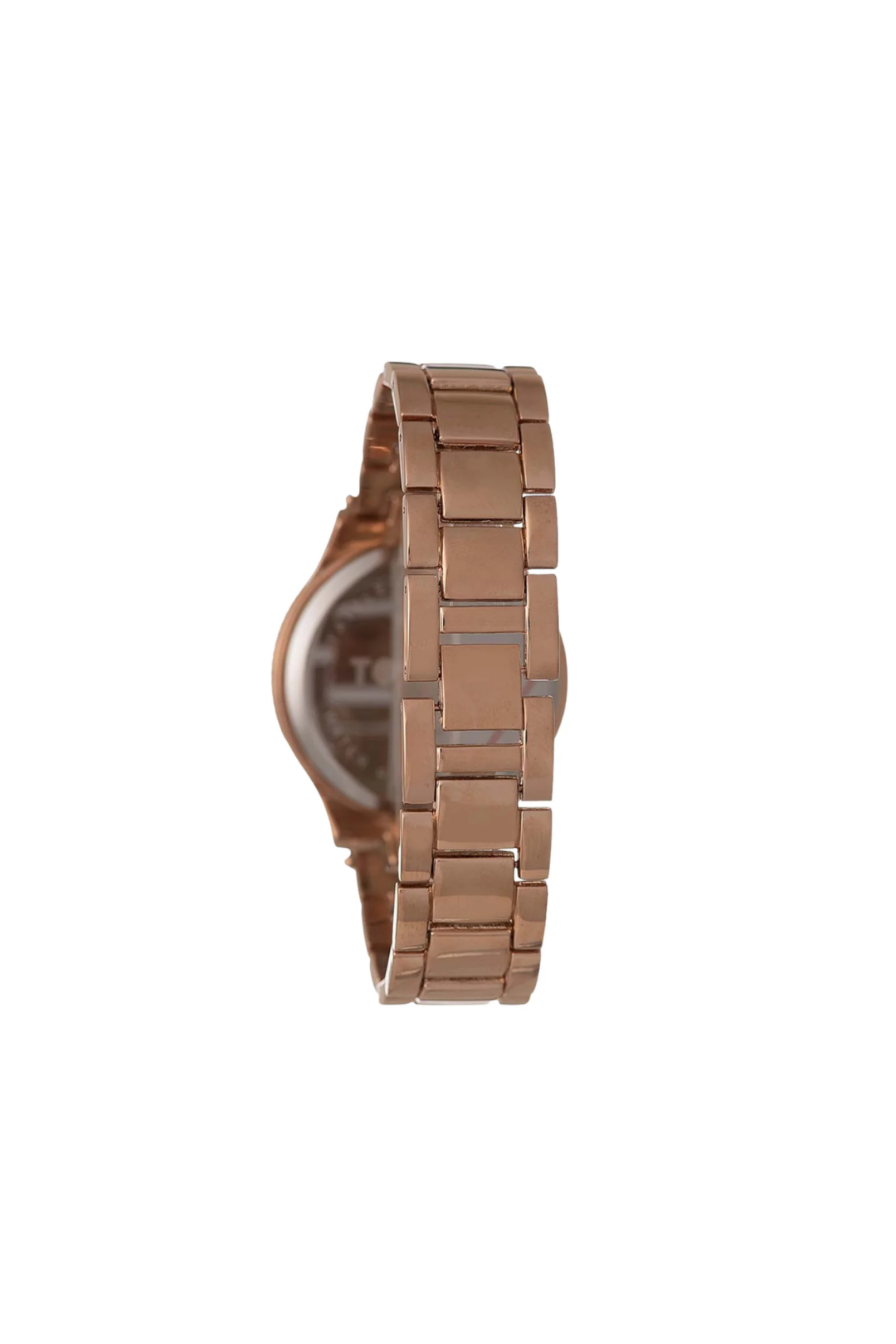 38Mm Stone Case Rose Gold Led Touch Watch - Rose Gold