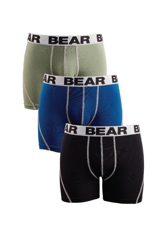 Men's 3 Pack Body Short
