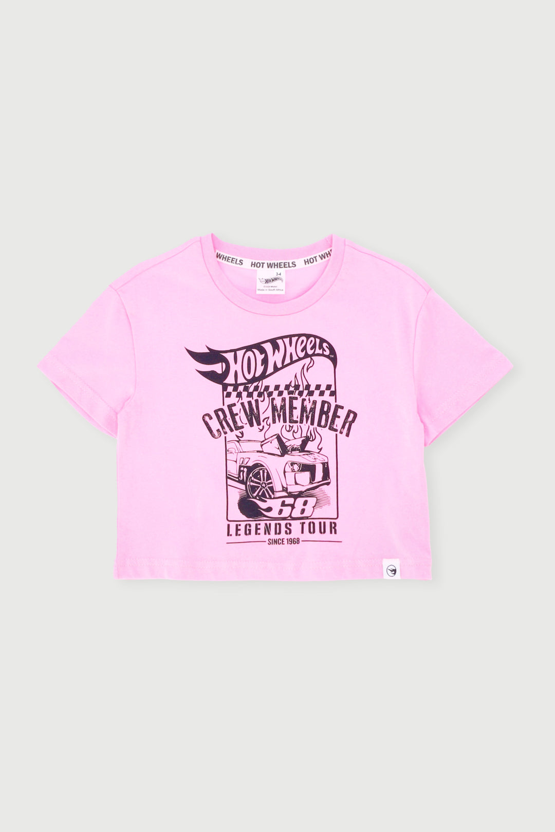 Pre-Girls Hot Wheels Tee - Pink