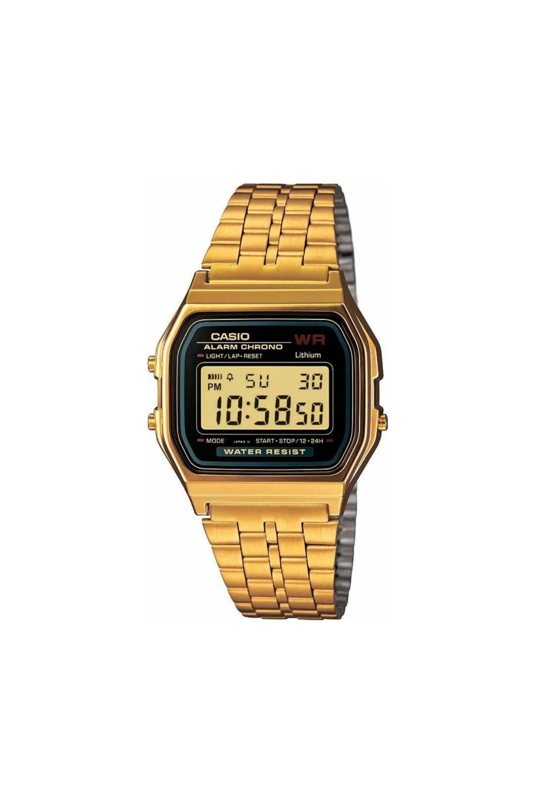 Retro Gold\Black Digital Watch
