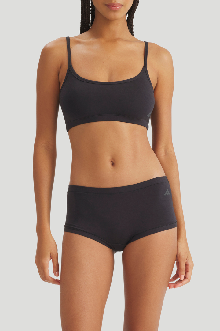 2 Pack Modal Active Comfort Short Pant - Black/White