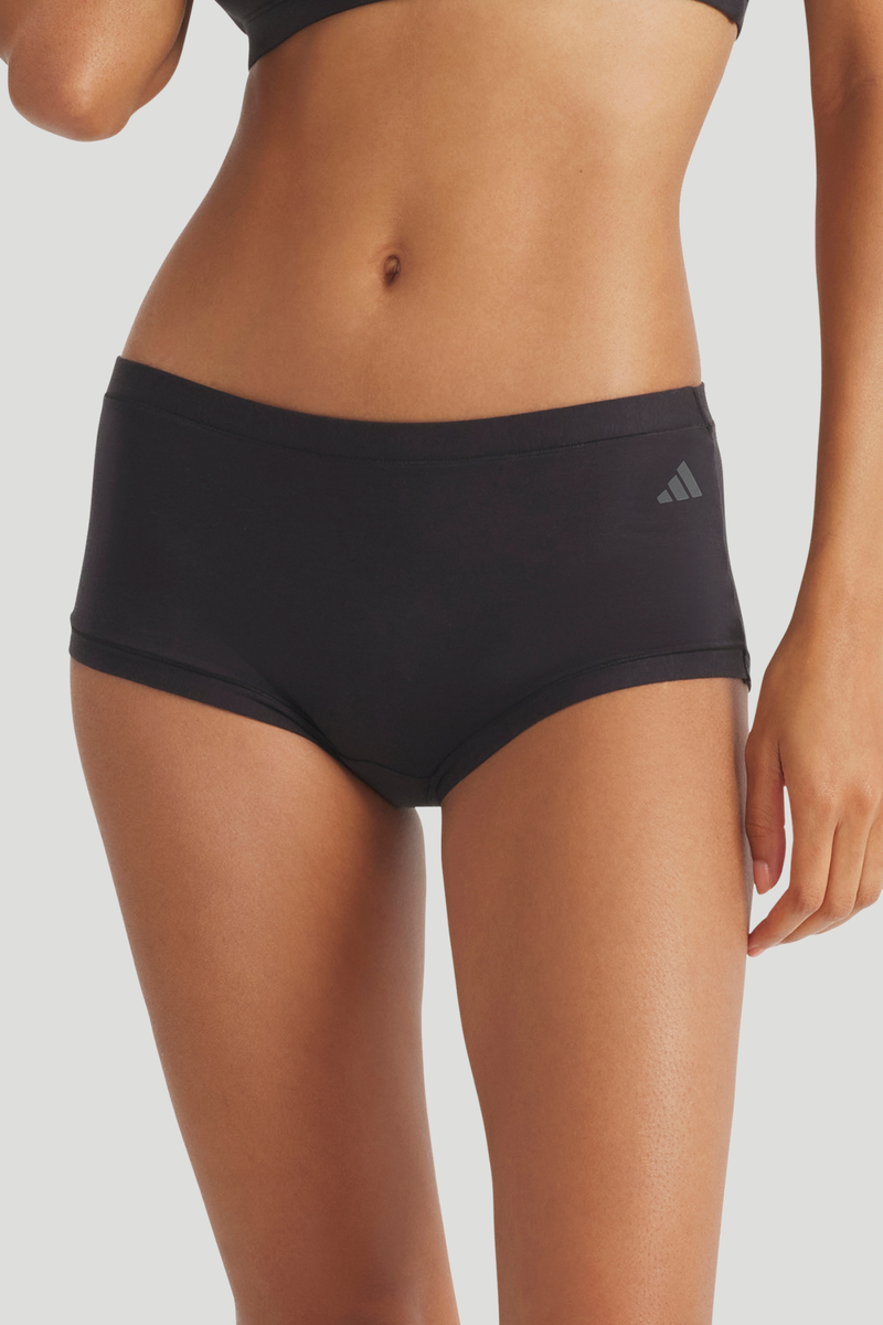 2 Pack Modal Active Comfort Short Pant - Black/White