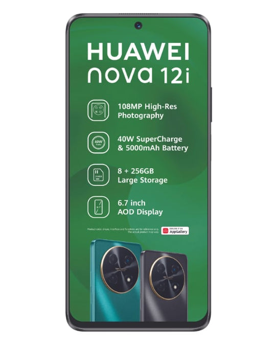 Nova 12i 256GB Dual Sim Black Cellphone – Edgars