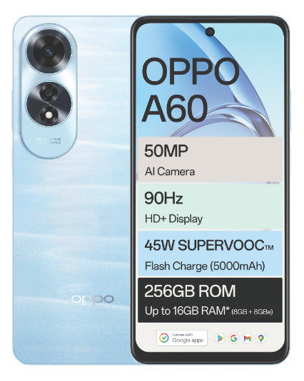 A60 256GB 4G Dual Sim Blue Cellphone