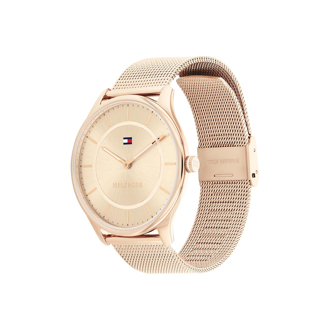 Jessi 40mm Carnation Gold Case Watch - Gold