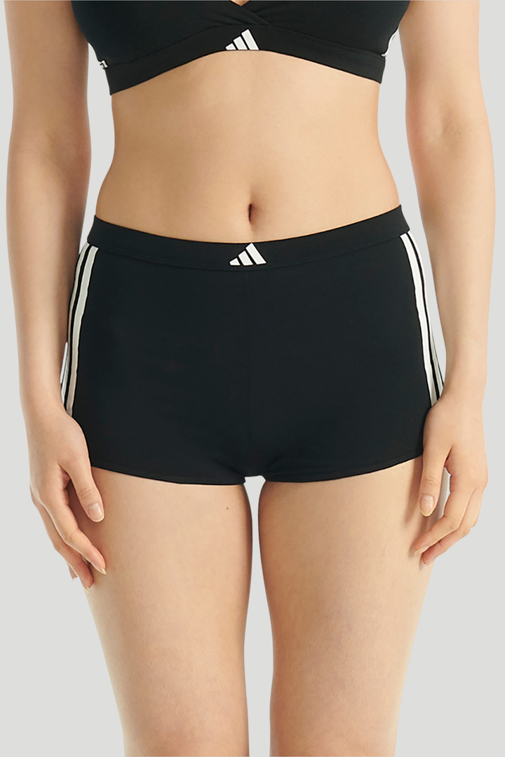3 Stripe Short Pant - Black