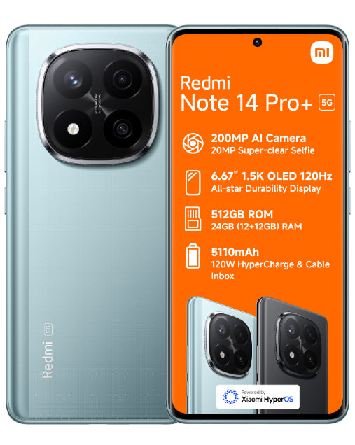 Redmi Note 14 Pro Plus 5G Blue Cellphone – Edgars