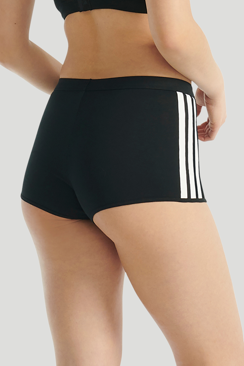 3 Stripe Short Pant - Black