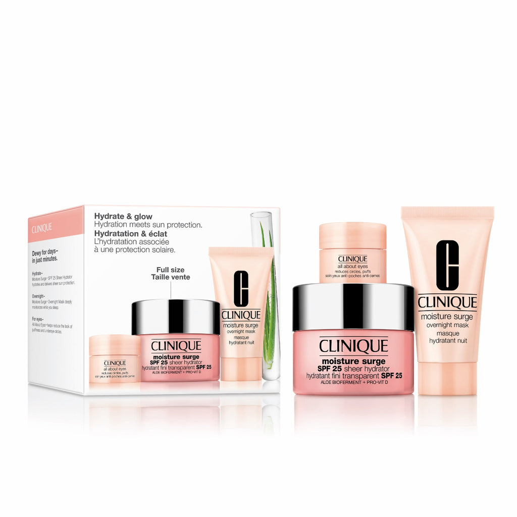 Hydrate + Glow: Moisture Surge Set - For Hydration Meets Sun