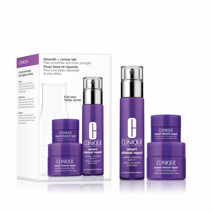 Smooth + Renew Lab: Smart Clinical Repair Set - Feel Smoother and Look Younger