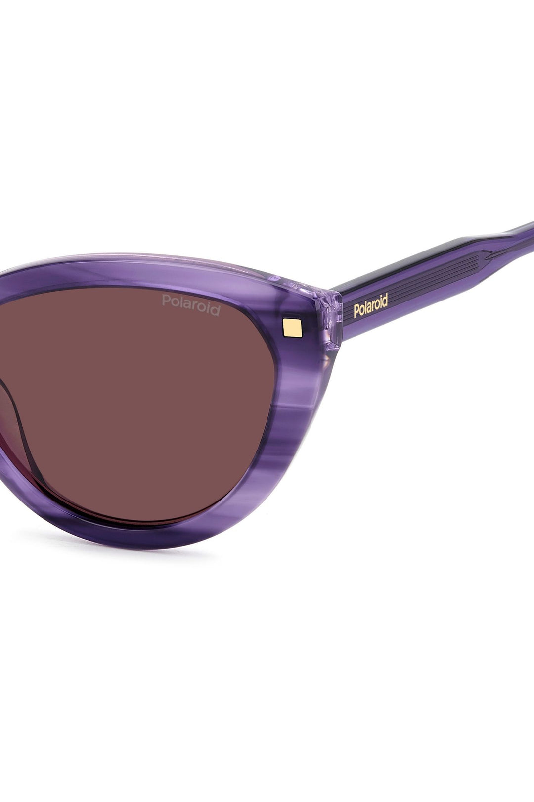 Violet Havana Acetate Sunglasses - Purple