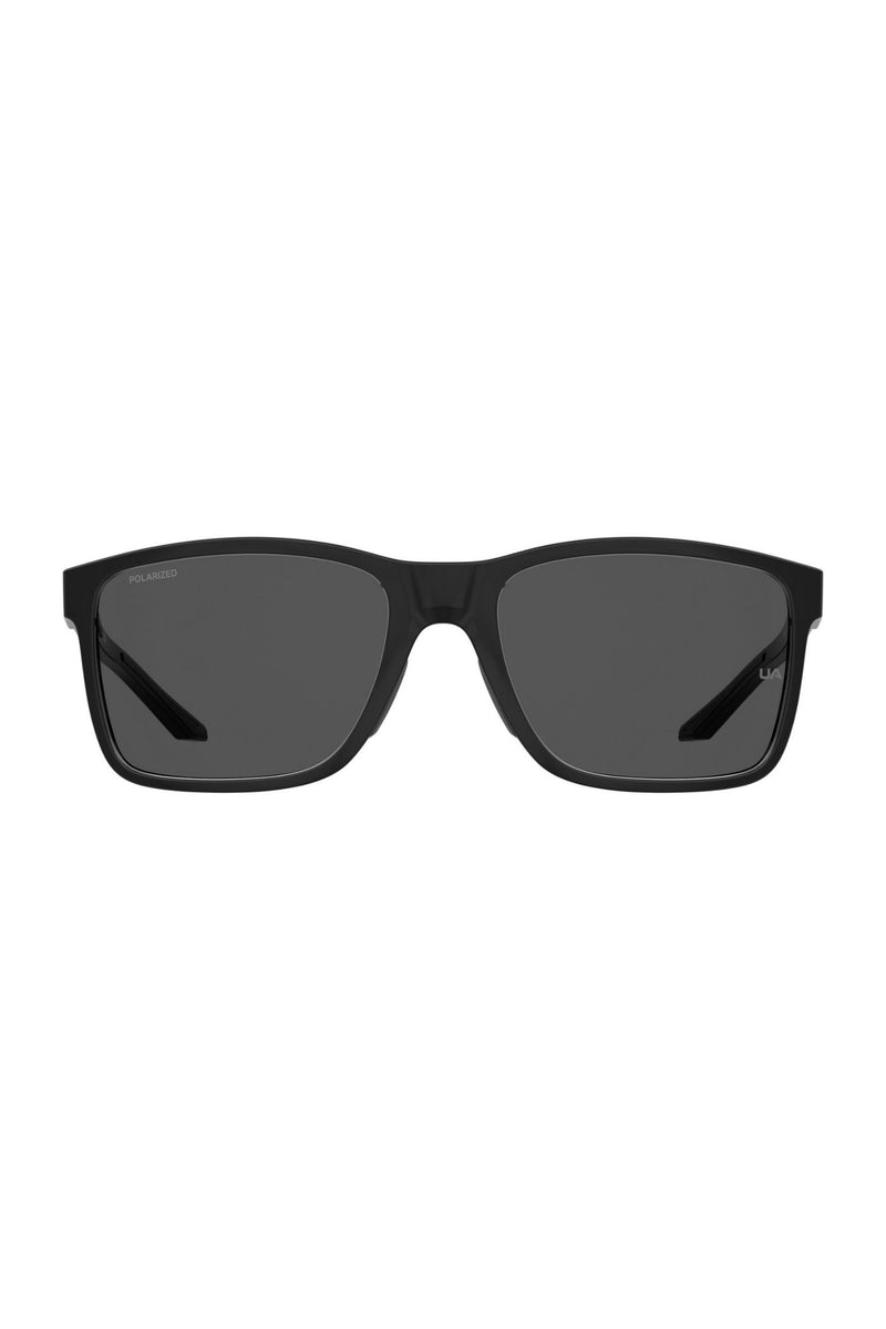 Unisex Rectangle Frame Sunglasses - Black