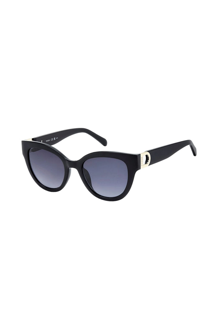 Cat Eye Black Frame - Grey