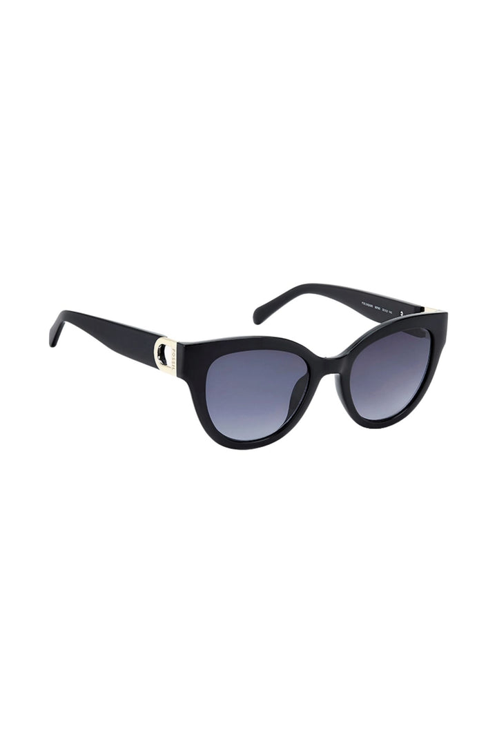 Cat Eye Black Frame - Grey