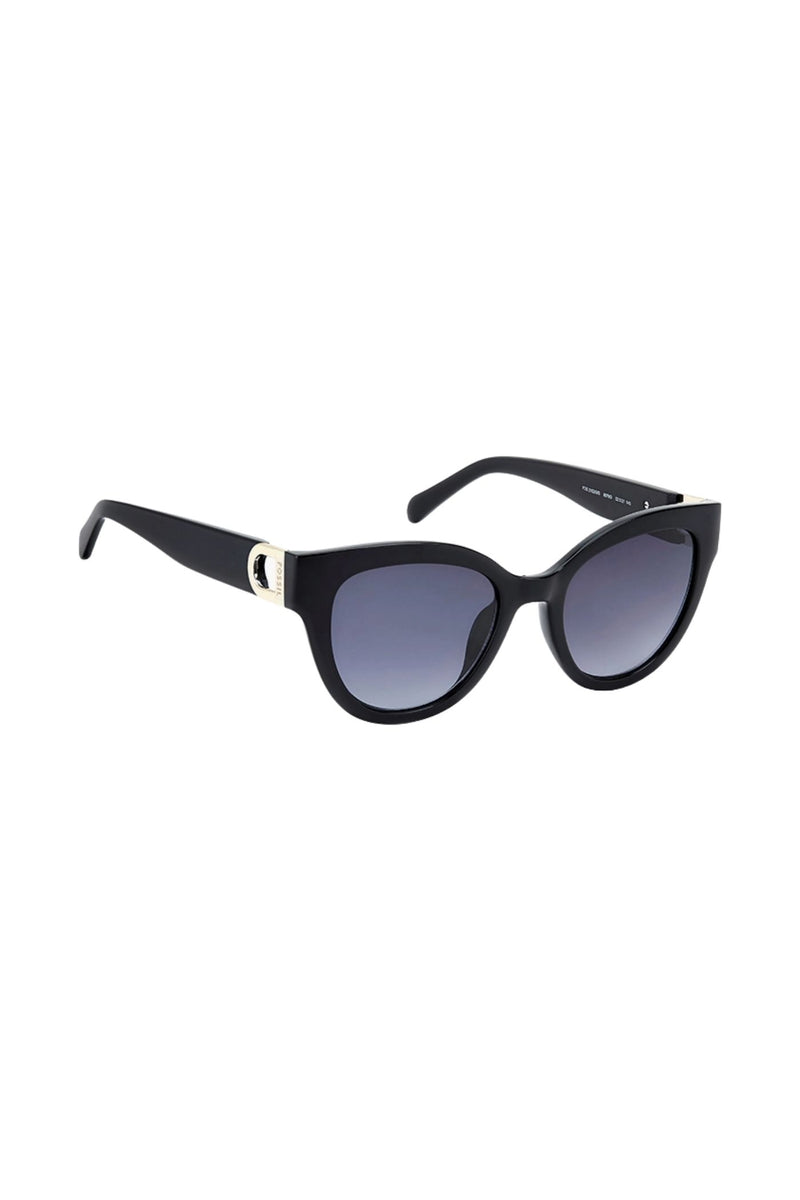 Cat Eye Black Frame - Grey