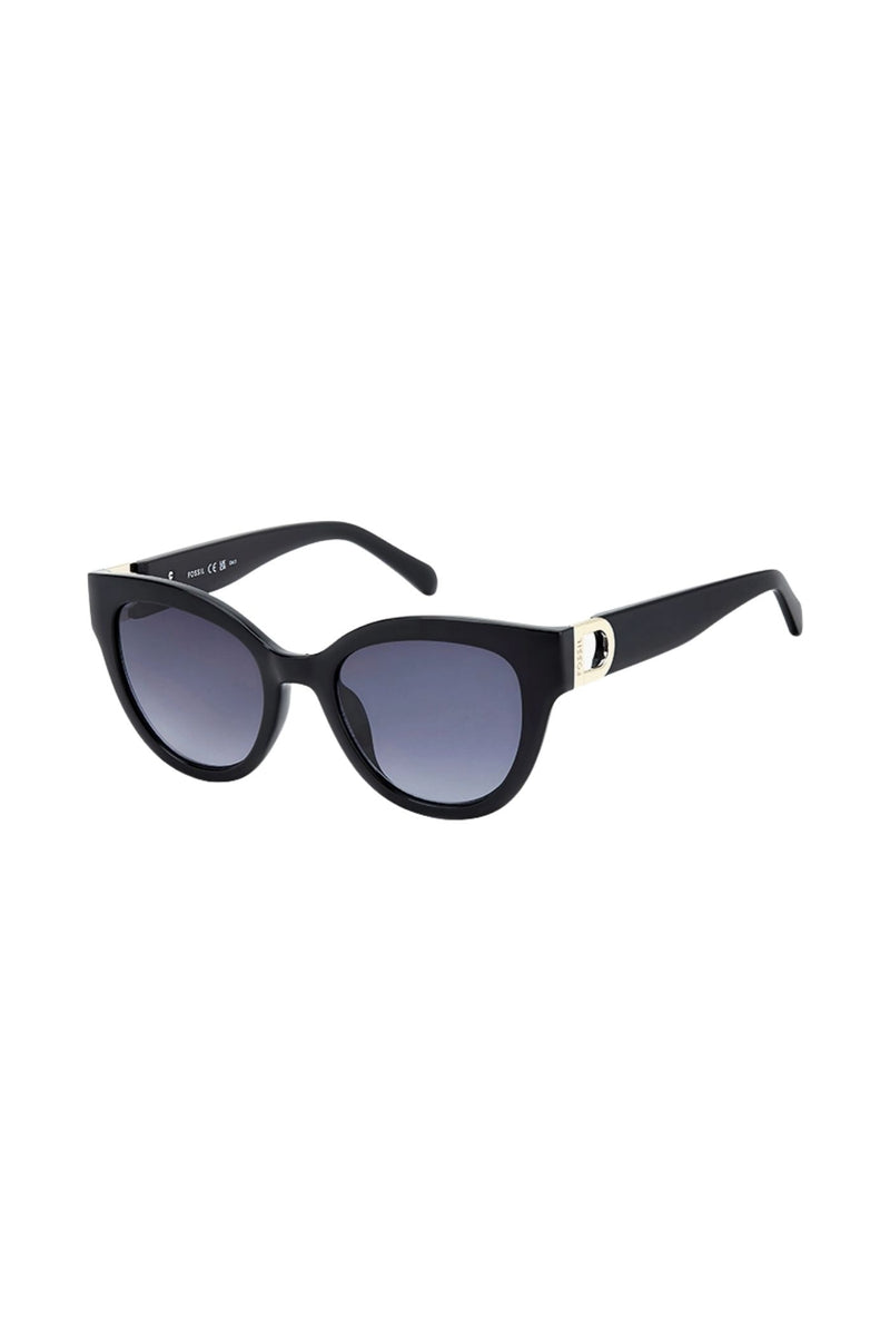 Cat Eye Black Frame - Grey