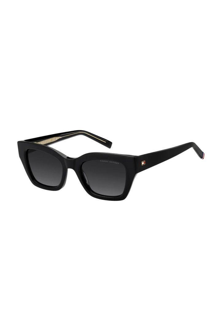 Cat Eye Black Frame - Grey Lens