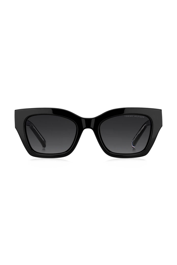 Cat Eye Black Frame - Grey Lens