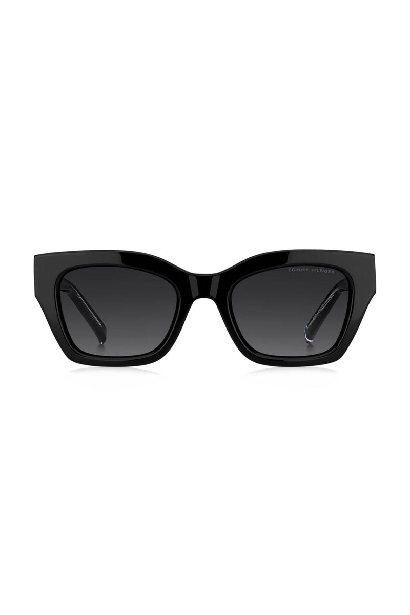 Cat Eye Black Frame - Grey Lens