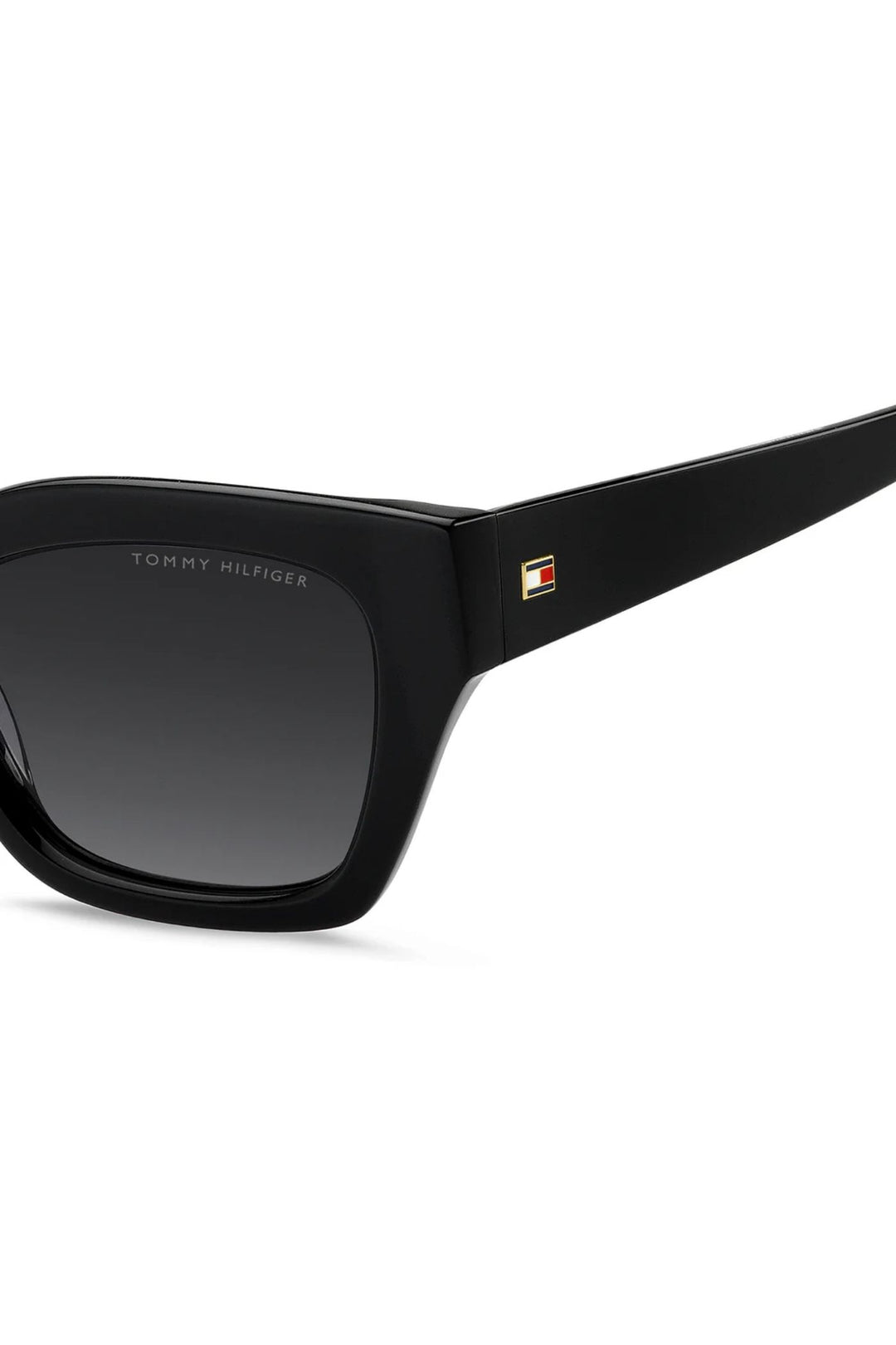 Cat Eye Black Frame - Grey Lens