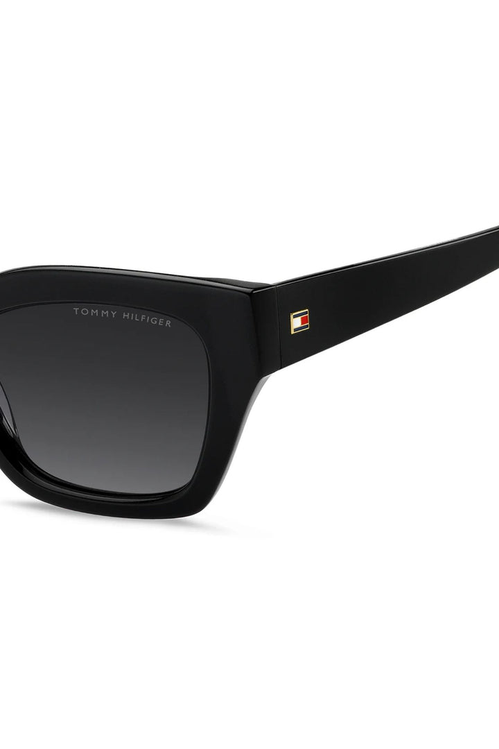 Cat Eye Black Frame - Grey Lens