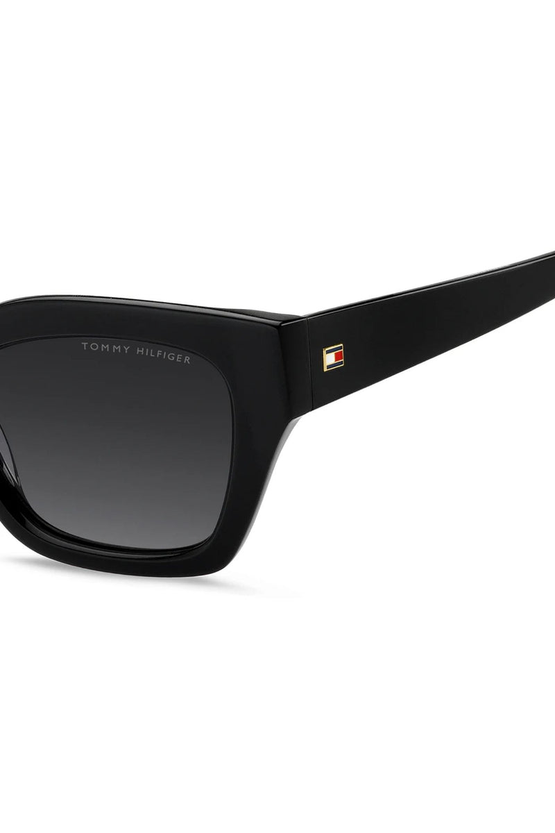 Cat Eye Black Frame - Grey Lens