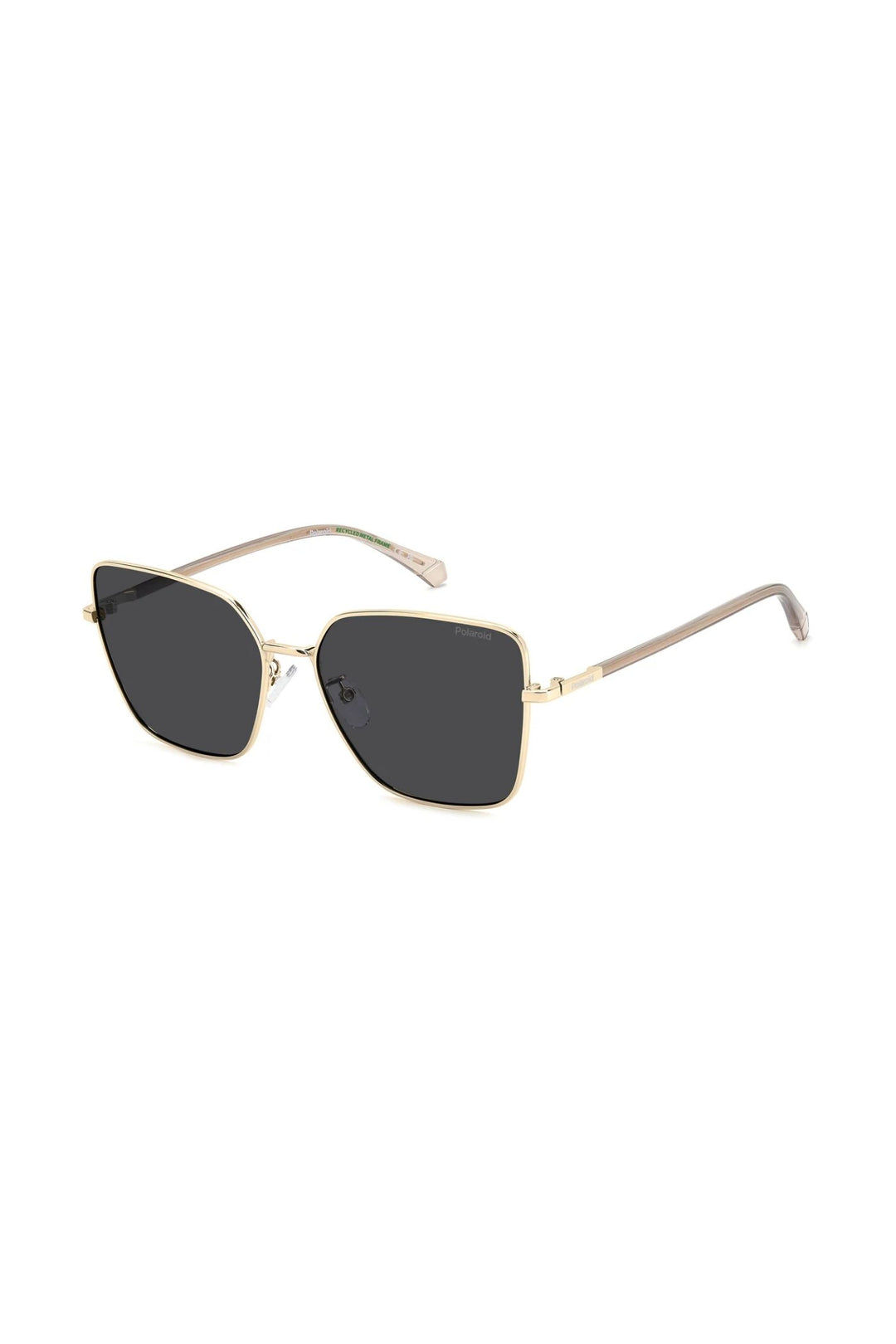 Butterfly Gold Frame Grey Lens - None
