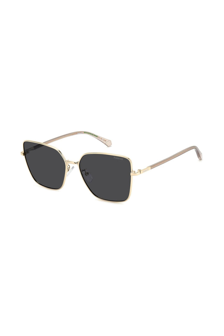 Butterfly Gold Frame Grey Lens - None