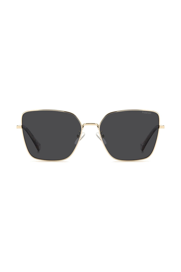 Butterfly Gold Frame Grey Lens - None