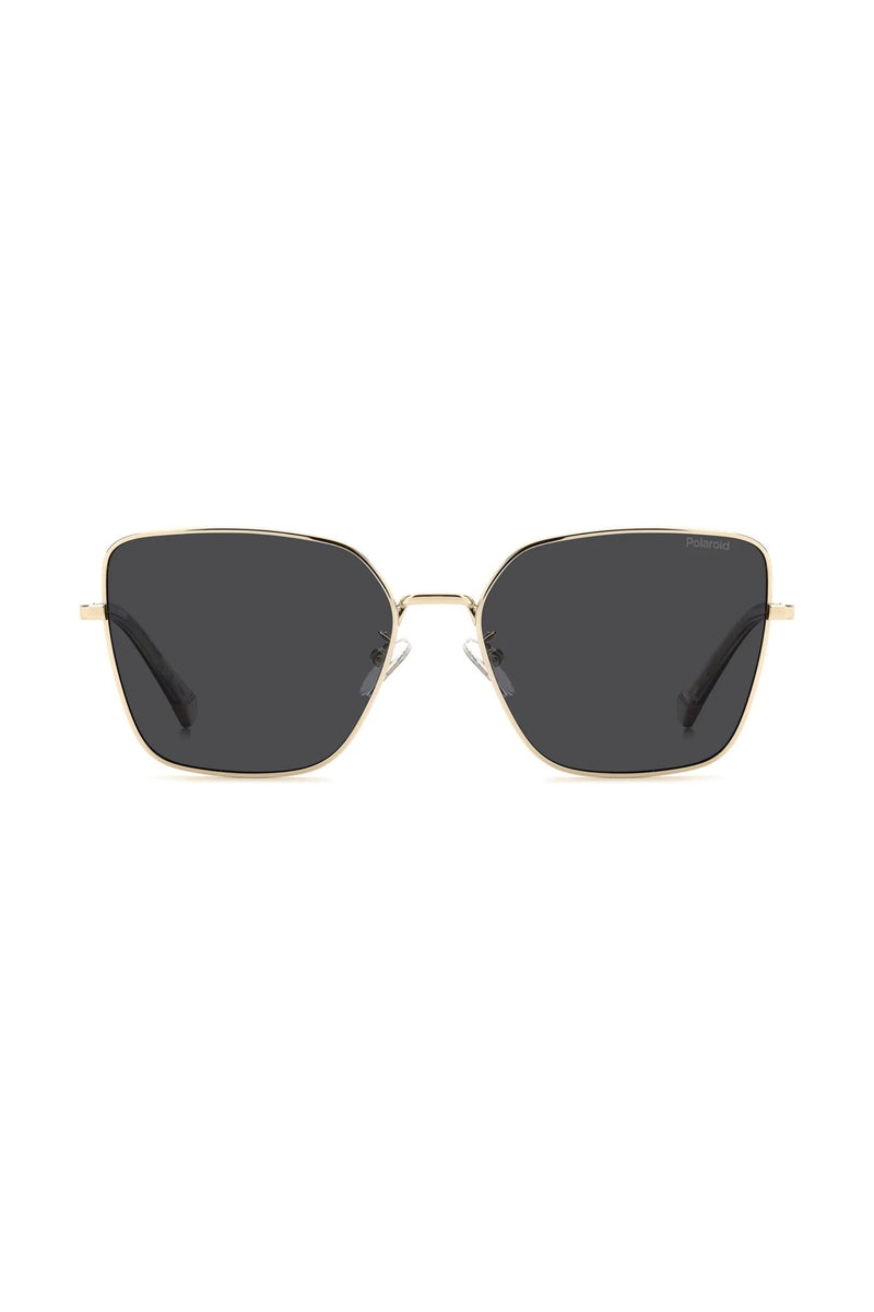Butterfly Gold Frame Grey Lens - None
