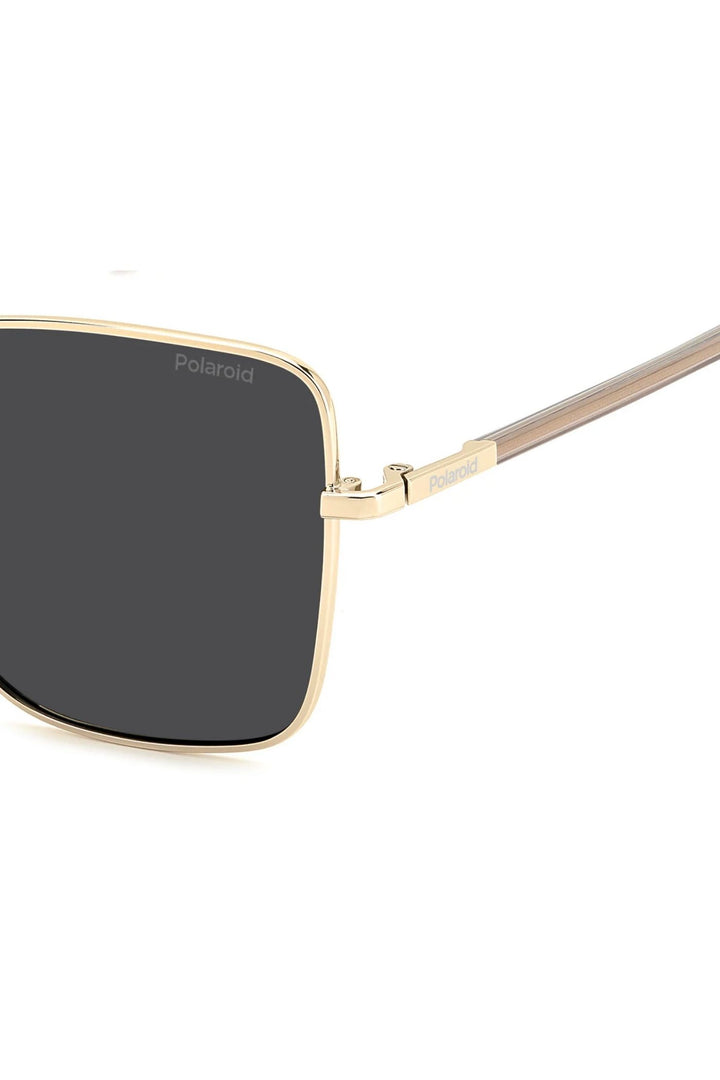 Butterfly Gold Frame Grey Lens - None