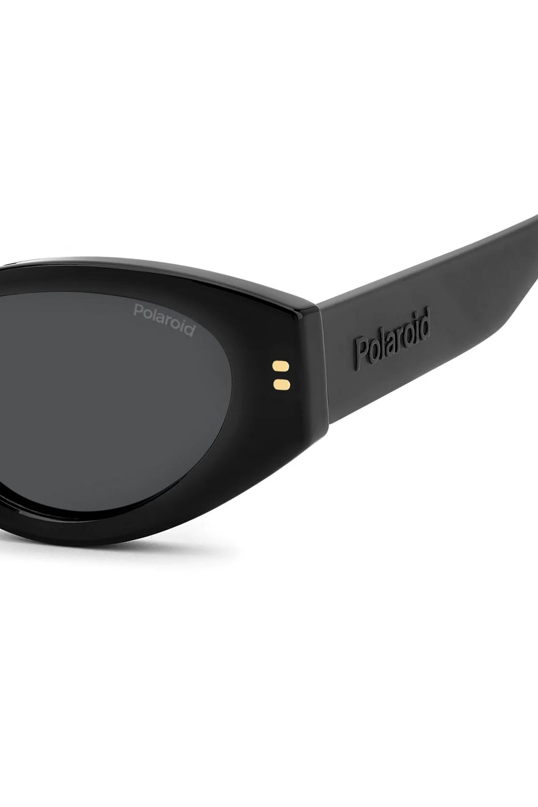 Cat Eye Black Frame Grey Lens - None
