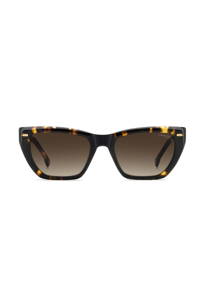 Rectangle Havana Frame Brown Lens - None