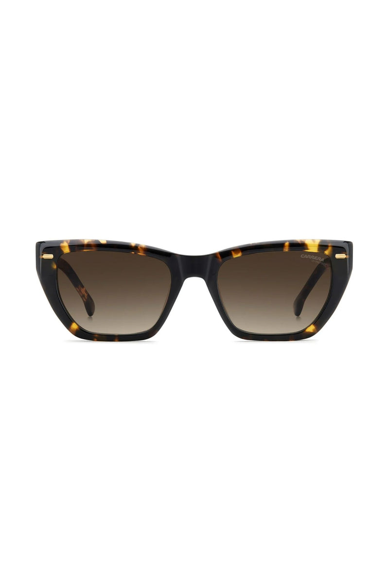 Rectangle Havana Frame Brown Lens - None