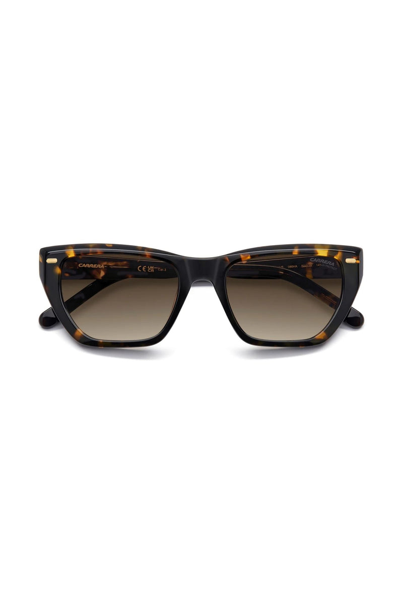 Rectangle Havana Frame Brown Lens - None