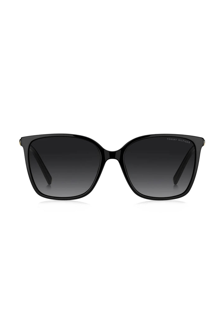 Cat Eye Black Frame - Grey Lens